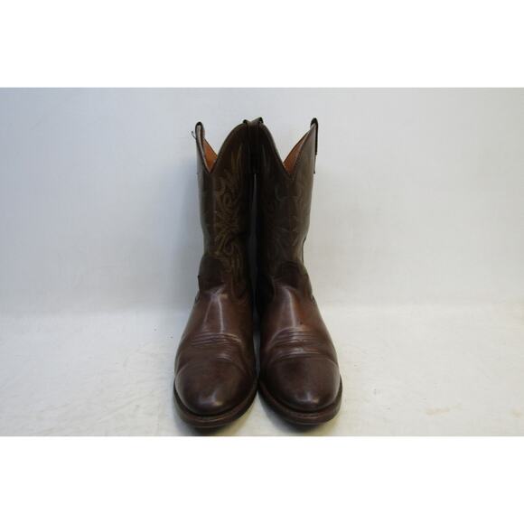 Mens Size 11 EW Brown Leather Western Cowboy Boots main image 7